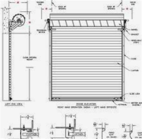 standard roll up door sizes